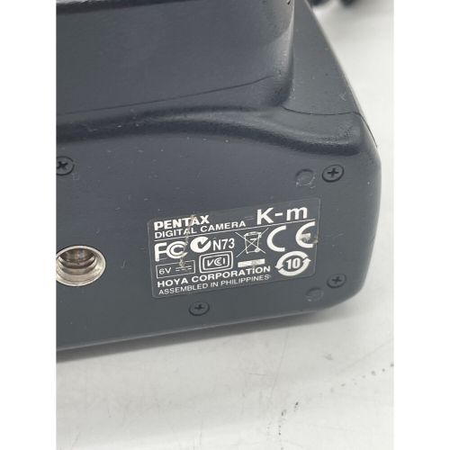 PENTAX (ペンタックス) デジタル一眼レフカメラ K-m 1075万画素(総画素) 1020万画素(有効画素) 単三電池×4 SDカード対応 ISO100～3200 3133390