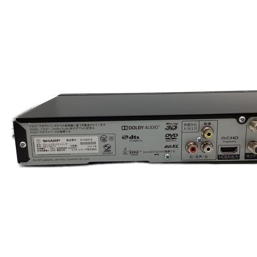 SHARP (シャープ) Blu-rayレコーダー 2B-C10CT1 2020年製 27