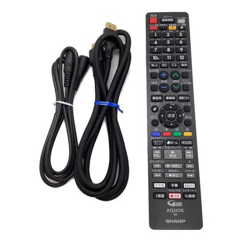 SHARP (シャープ) Blu-rayレコーダー 2B-C10CT1 2020年製 27