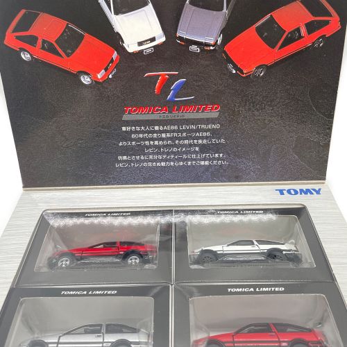 TOMY (トミー) トミカ トヨタ AE86 レビン/トレノ 4台セット 「トミカリミテッド」