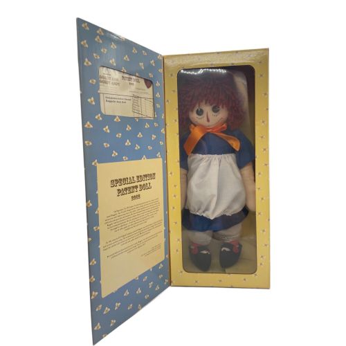 Raggedy Ann&Andy (ラガディアンアンドアンディ) SPECIAL EDITION PATENT DOLL 2002