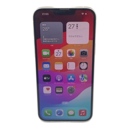 Apple (アップル) iPhone14 Plus MQ4L3J/A サインアウト確認済 356644012321480 ▲ au 修理履歴無し 256GB バッテリー:Bランク(88%) 程度:Bランク iOS 端末初期化済み