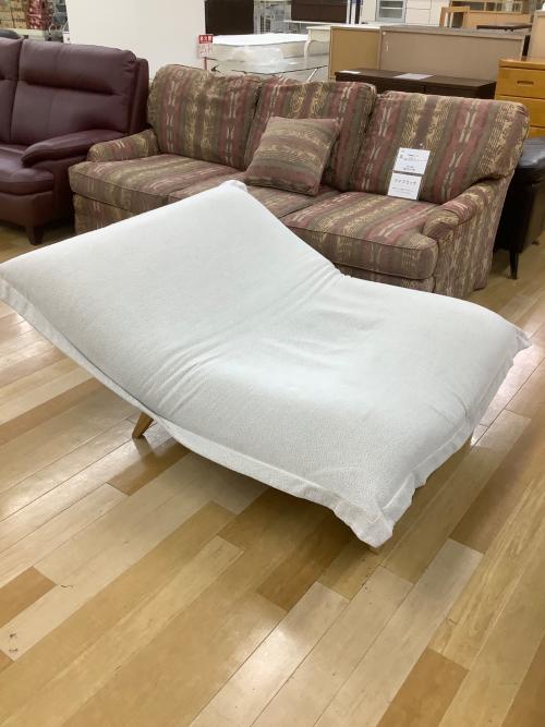 ligne roset (リーンロゼ) リクライニングソファー ホワイト 52 1人掛け ファブリック Calin