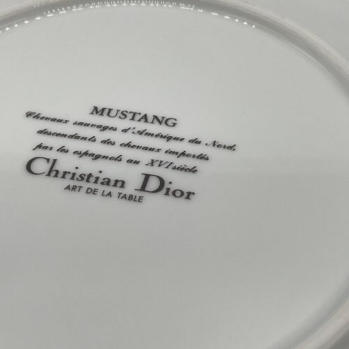 Christian Dior (クリスチャン ディオール) ケーキ皿 保管時ヨゴレ有 ムスタング 5Pセット