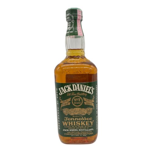 JACK DANIEL (ジャックダニエル) テネシーウィスキー 750ml グリーンラベル 未開封 テネシー