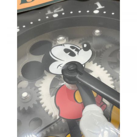 DISNEY (ディズニー) チックタック クロック ミッキーマウス ブラック