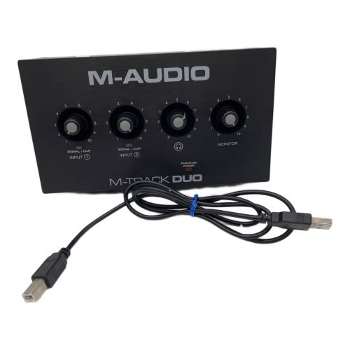 M-AUDIO (Ｍオーディオ) オーディオインターフェイス M-TRACK DUO -