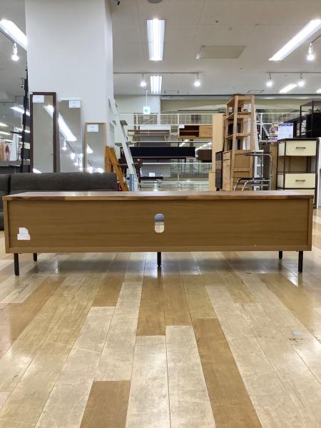 【美品】unico swella テレビボード　サイズ1800 UNICO (ウニコ) テレビボード ブラウン 192 引き出し② SWELLA