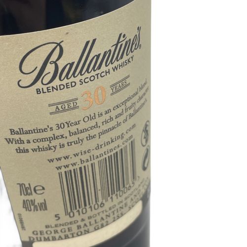 Ballantine's (バランタイン) スコッチウィスキー 700ml 木箱付 30年 未開封