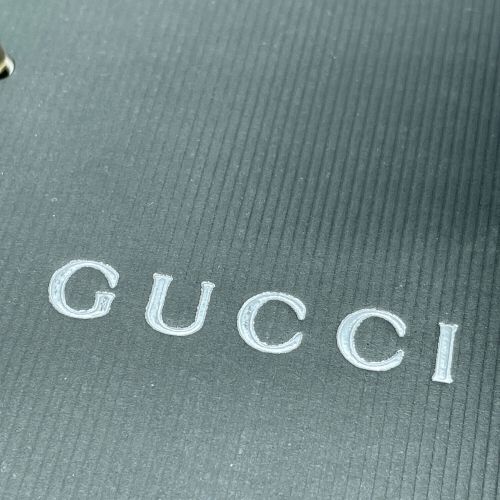 GUCCI (グッチ) システム手帳 ブラック 6穴式 031・2773・0363