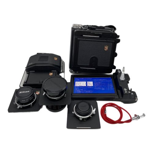 WISTA CO テクニカルカメラ ポラロイドフィルムホルダー レンズ3点セット 現状品 45 -