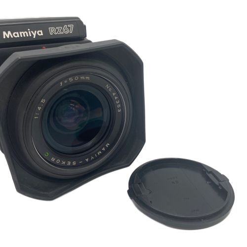 マミヤ 中判フィルムカメラ レンズ2点 一式セット 現状品 RZ67 120660