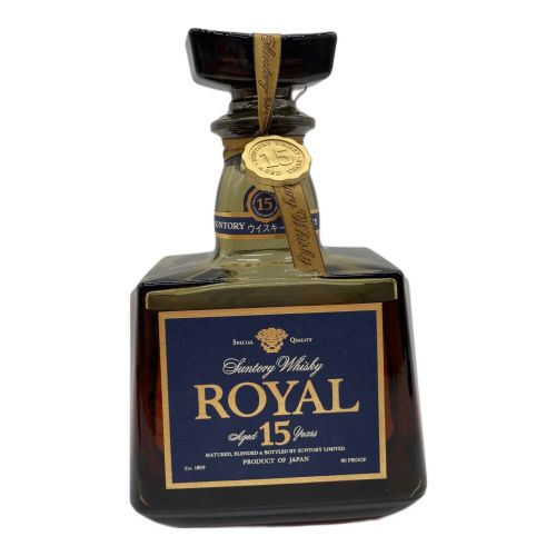 サントリー ジャパニーズウィスキー 目減り有 700ml ROYAL 1899 未開封