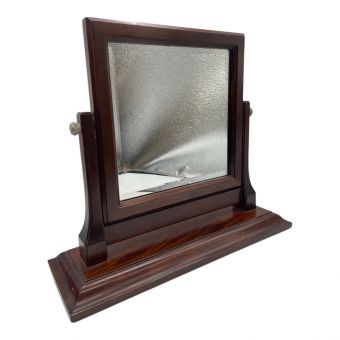 松本民芸家具 (マツモトミンゲイカグ) 卓上スタンドミラー ブラウン