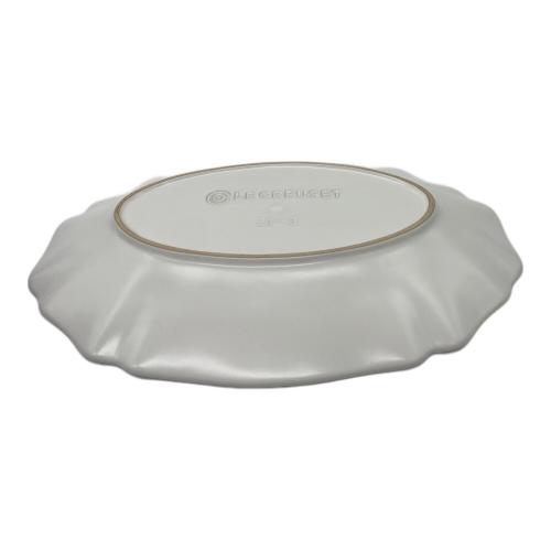 LE CREUSET (ルクルーゼ) オーバルプレート エレガントフリル