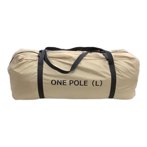 DOD (ディーオーディー) ワンポールテントＬ T8-200-TN W460×D460×H300cm 程度B