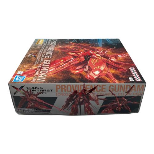 BANDAI (バンダイ) プロヴィデンスガンダム ※箱ダメージ・一部ランナー破損・包装袋ダメージ有 @ 【CROSS CONTRAST COLORS/CLEAR RED】 中国限定