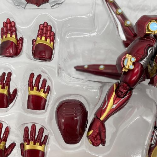 BANDAI (バンダイ) フィギュア アベンジャーズ エンドゲーム アイアンマン マーク50 ナノウェポン セット2 S.H.Figuarts