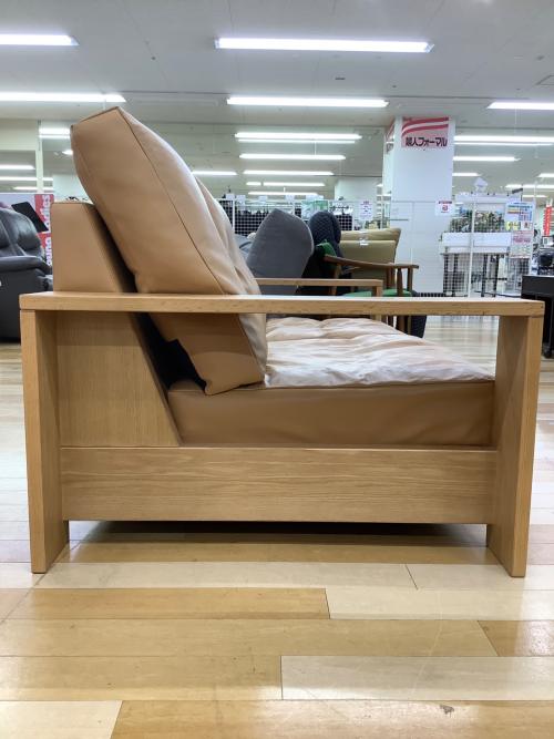 KEYUCA (ケユカ) 2.5人掛けソファー キャメル 212 アコードⅡ