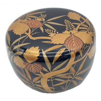 茶道具 宣秀斎 作 黒漆塗