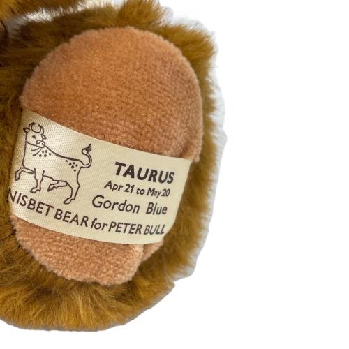 Nisbet Beras ヌイグルミ イングランド製 おうし座 テディベア 5252