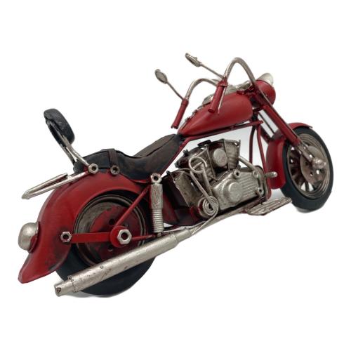 置物 ヴィンテージ モーターサイクル[RED WOLF]
