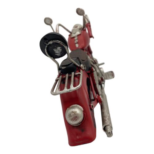 置物 ヴィンテージ モーターサイクル[RED WOLF]