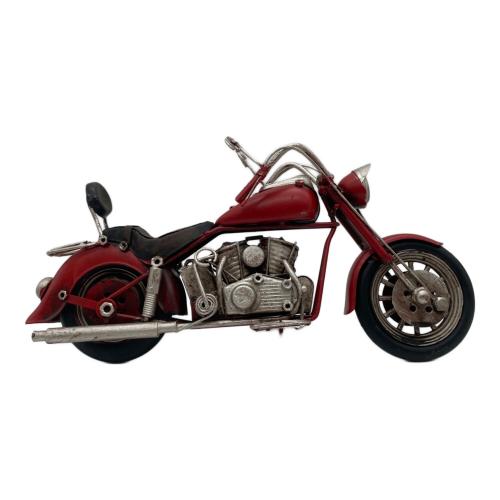 置物 ヴィンテージ モーターサイクル[RED WOLF]