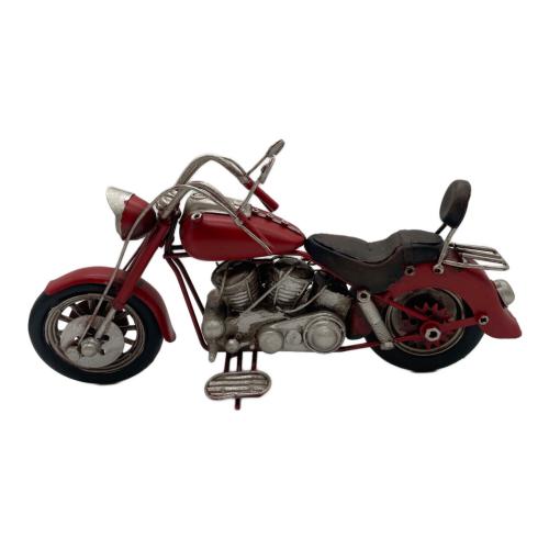 置物 ヴィンテージ モーターサイクル[RED WOLF]