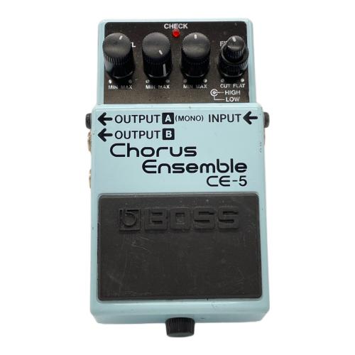 BOSS (ボス) コーラス ACアダプタ欠品 CE-5 台湾製 動作確認済み