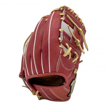 ATOMS (アトムズ) グローブ レッド×ベージュ 日本製 オールラウンド用 右投げ