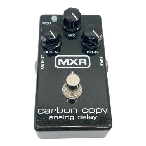 MXR (エムエックスアール) ディレイ CARBON COPY ANALOG DELAY M169