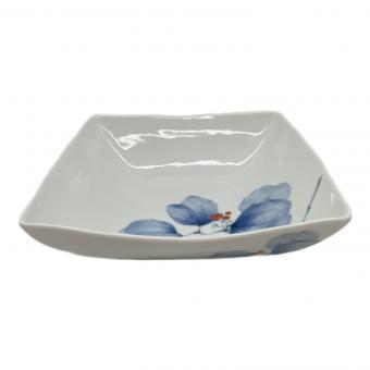 香蘭社 (コウランシャ) 角大鉢 ▲ ホワイト 山帰来