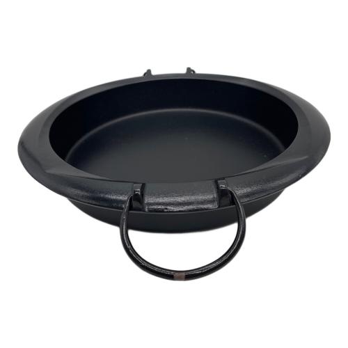 岩鋳 (イワチュウ) すき焼き鍋 ブラック 南部鉄器 直径30cm