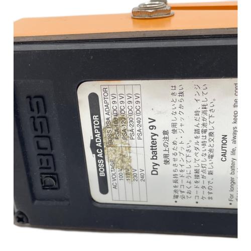 BOSS (ボス) エフェクター TV91722 TURBO DISTORTION DS-2 台湾