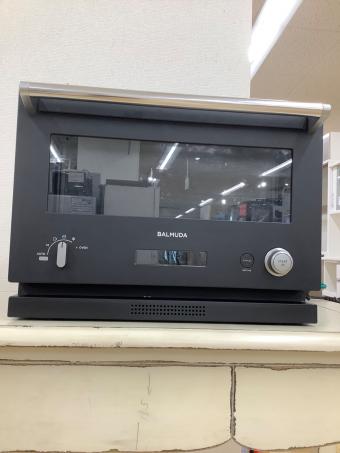 BALMUDA (バルミューダ) オーブンレンジ 233 K04A-BK 2020年製 800w 庫内フラット 50Hz／60Hz