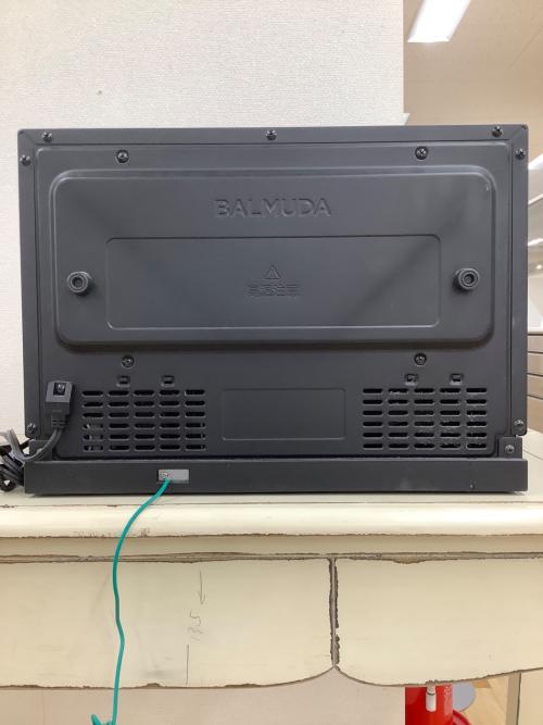 BALMUDA (バルミューダ) オーブンレンジ 233 K04A-BK 2020年製 800w 庫内フラット 50Hz／60Hz