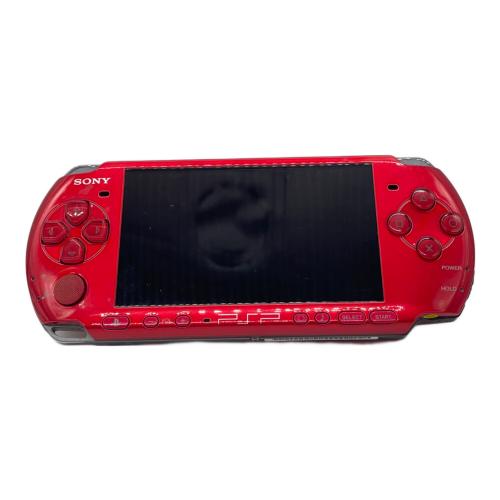 SONY (ソニー) PSP レッド 動作未確認 022741375211116546