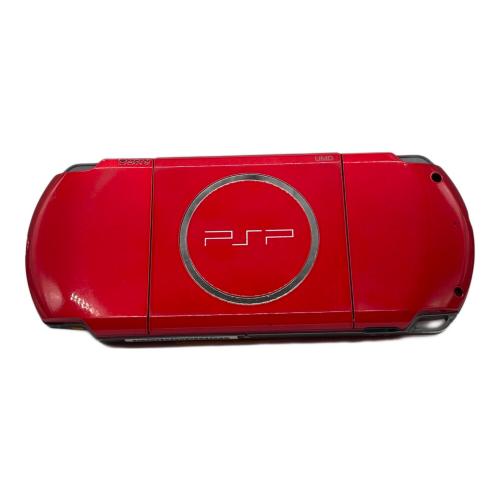 SONY (ソニー) PSP レッド 動作未確認 022741375211116546