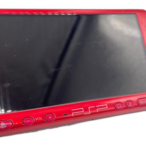 SONY (ソニー) PSP レッド 動作未確認 022741375211116546