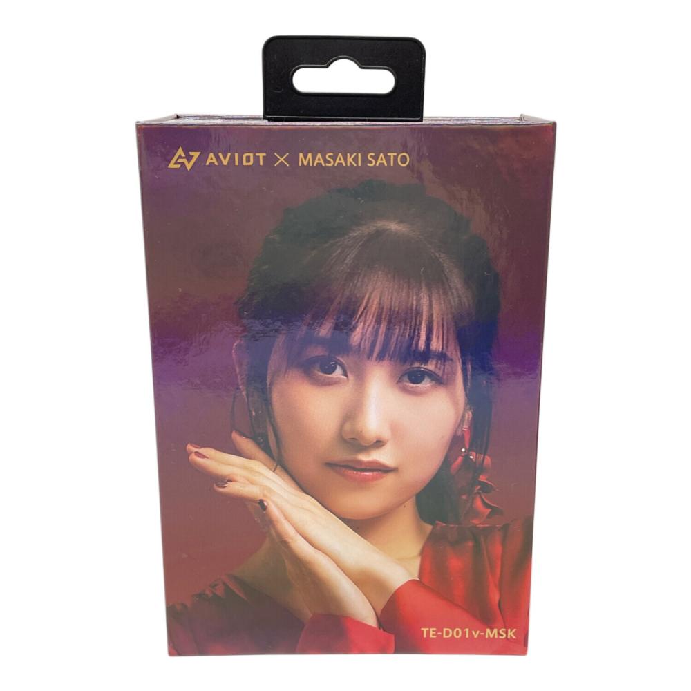 AVIOT (アビオット) ワイヤレスイヤホン MASAKI SATO TE-D01v-MSK USB