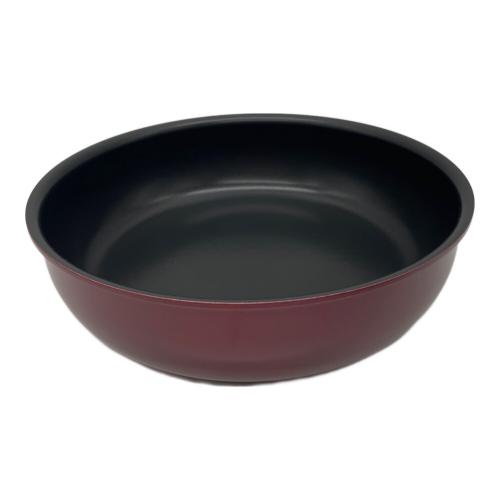 THERMOS (サーモス) 取っ手のとれるフライパン８点セット ディープレッド KSD-8A 8P