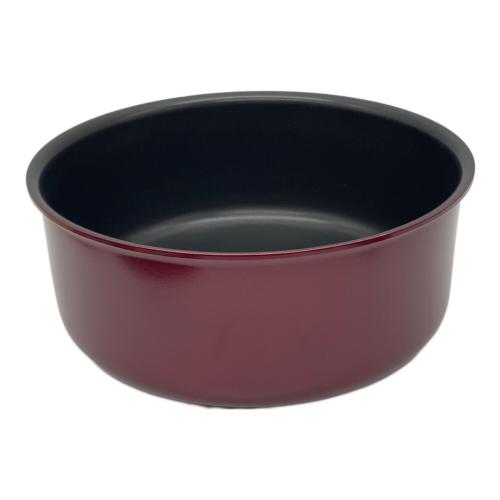 THERMOS (サーモス) 取っ手のとれるフライパン８点セット ディープレッド KSD-8A 8P