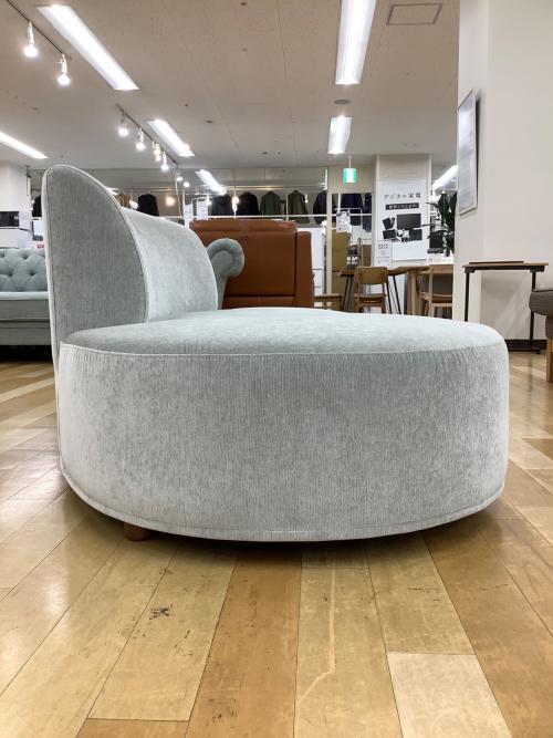 Moule 2.5人掛けソファー ライトグレー ディノス取扱 83 ファブリック