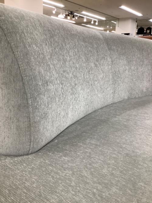 Moule 2.5人掛けソファー ライトグレー ディノス取扱 83 ファブリック