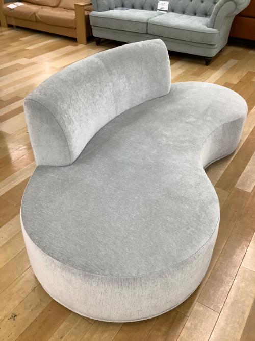 Moule 2.5人掛けソファー ライトグレー ディノス取扱 83 ファブリック