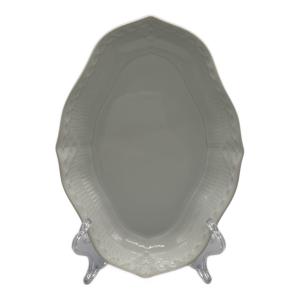 ROYAL COPENHAGEN (ロイヤル・コペンハーゲン) プレート ホワイトフルーテッド・プレイン ピックルデッシュ