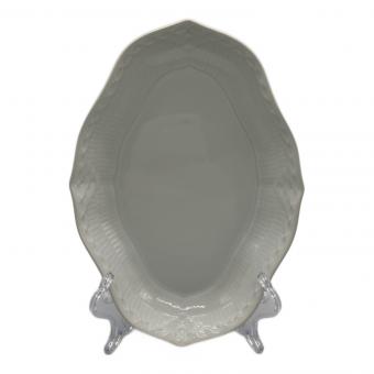 ROYAL COPENHAGEN (ロイヤル・コペンハーゲン) プレート ホワイトフルーテッド・プレイン ピックルデッシュ