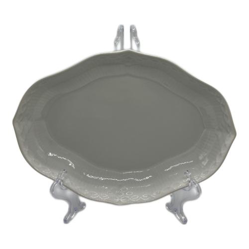 ROYAL COPENHAGEN (ロイヤル・コペンハーゲン) プレート ホワイトフルーテッド・プレイン ピックルデッシュ