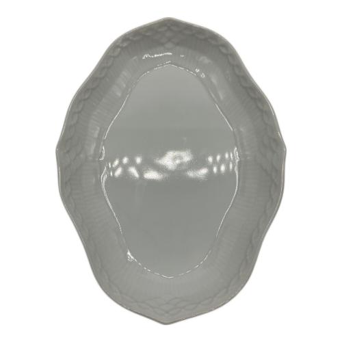 ROYAL COPENHAGEN (ロイヤル・コペンハーゲン) プレート ホワイトフルーテッド・プレイン ピックルデッシュ